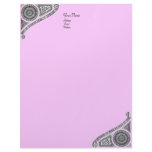 RENAISSANCE ,pink violet letterhead