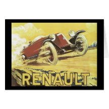 Renault Greeting Card