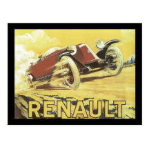 Renault Postcard