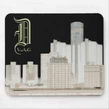 RenCen (mouse-pad) Mouse Pad