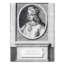 Rene d' Anjou, King of Naples Post Card