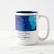 RENEW A RIGHT SPIRIT WITHIN ME MUG