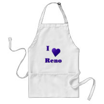Reno -- Midnight Blue Apron