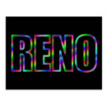 RENO Neon Post Card