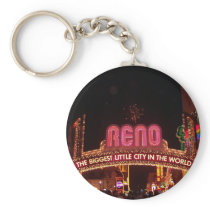 Reno Sign Key Chain