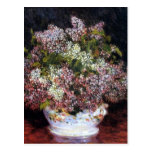 Renoir Bouquet of Flowers Fine Art Postcard