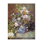 Renoir Bouquet of Spring Flowers Postcard