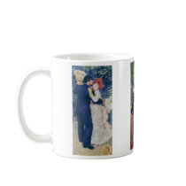 Renoir - Dance in the City, Country, and Bougival Coffee Mugs