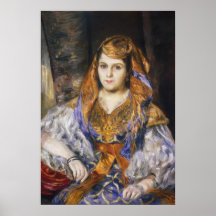 Renoir - Madame Clementine Stora in Algerian Dress Posters