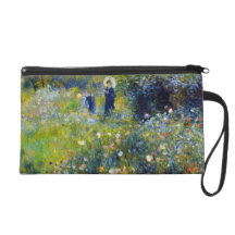 Renoir -  Woman with Parasol Wristlet Purse