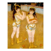 Renoir's Acrobats at the Cirque Fernando (1879) Custom Announcements