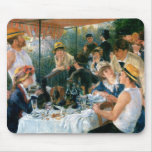 Renoir's Luncheon of the Boating Party (1881) Mouse Pads