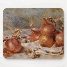 Renoir's Still Life with Onions (1881) Mousepad