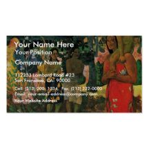 Reo Mä `Ohi: Ia Orana Maria (Â € ™ Ia Ora Na Maria Business Card Templates