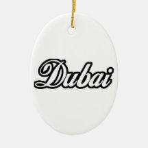Rep Ya Hood Custom Dubai Christmas Ornaments