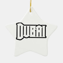 Rep Ya Hood  Custom Dubai, UAE Christmas Tree Ornament