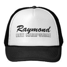 Rep Ya Hood Custom Raymond, New Hampshire Mesh Hat