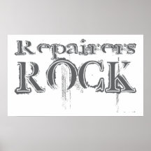 Repairers Rock Poster