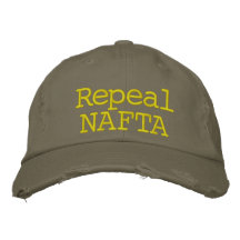 Repeal NAFTA Embroidered Baseball Cap