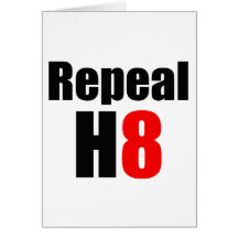REPEAL PROP 8 / REPEAL H8 CARDS