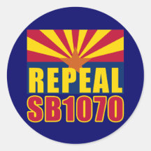 REPEAL SB1070 Tshirts, Hoodies, Buttons Round Stickers