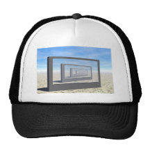 Repeating Monitor Trucker Hat