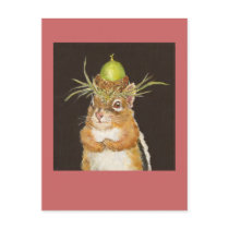 repentant chipmunk postcard