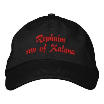 Rephaim Embroidered Hats
