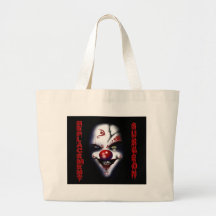 Replacement Surgeon - Evil Clown Canvas Bag