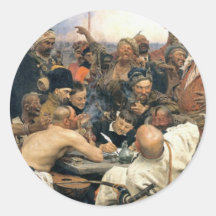 Reply of the Zaporozhian Cossacks Sticker