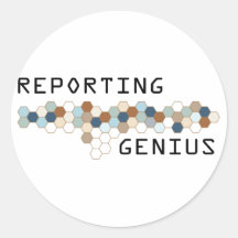 Reporting Genius Stickers