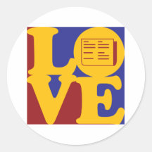 Reporting Love Sticker