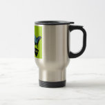Repoussez la tasse de courant ascendant de logo