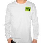 Repoussez le logo et la protestation t-shirt