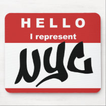 Represent NYC mousepads
