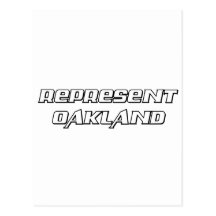 Represent Oakland Post Card
