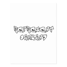 Represent Oakland Postcards
