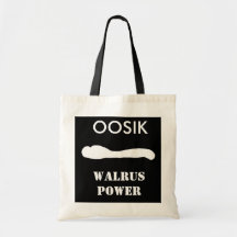 représentant de morse d'oosik sacs fourre-tout