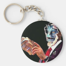 reptilian key chain
