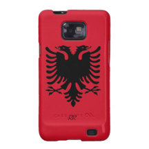 Republic of Albania Flag Eagle Samsung Galaxy Samsung Galaxy S2 Cover