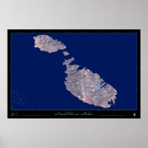 Republic of Malta satellite poster