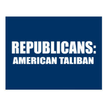 Républicains - Taliban américain Carte Postale