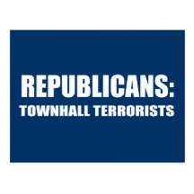 Républicains - terroristes de Townhall Cartes Postales