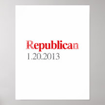 REPUBLICAN 1-20-2013 Faded.png Print