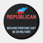 Republican because... magnets