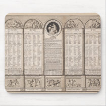 Republican calendar, 1794 mousepads