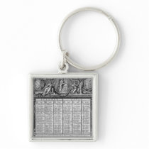 Republican calendar, 22nd September 1793 Keychains