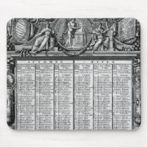 Republican calendar, 22nd September 1793 Mouse Pad