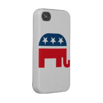 Republican Elephant Tough Iphone 4 Covers