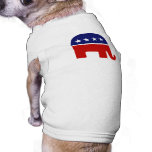 Republican Elephant / GOP Elephant Dog T-shirt